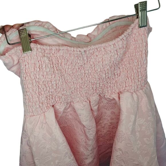 Shein Jaquared Strapless Lolita Layer Dress - Picture 7 of 8